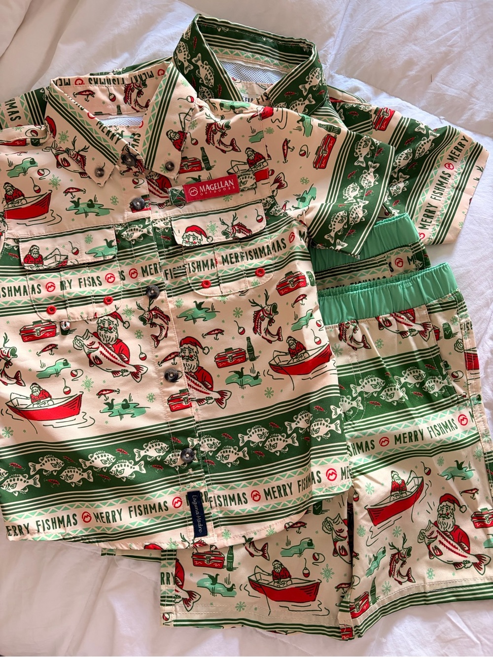 Magellan Outdoors Kids 'Merry Fishmas' Holiday Set